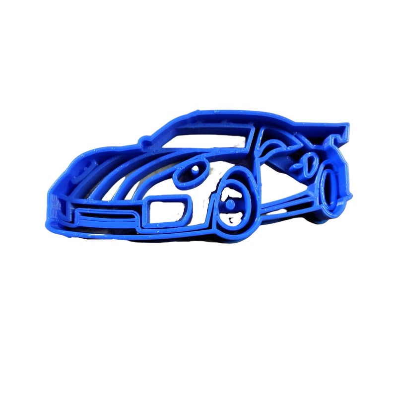 YNGLLC SPORTS CAR RACE RACING VEHICLE AUTOMOBILE AUTO COOKIE CUTTER MADE IN USA PR2143 - Image 1